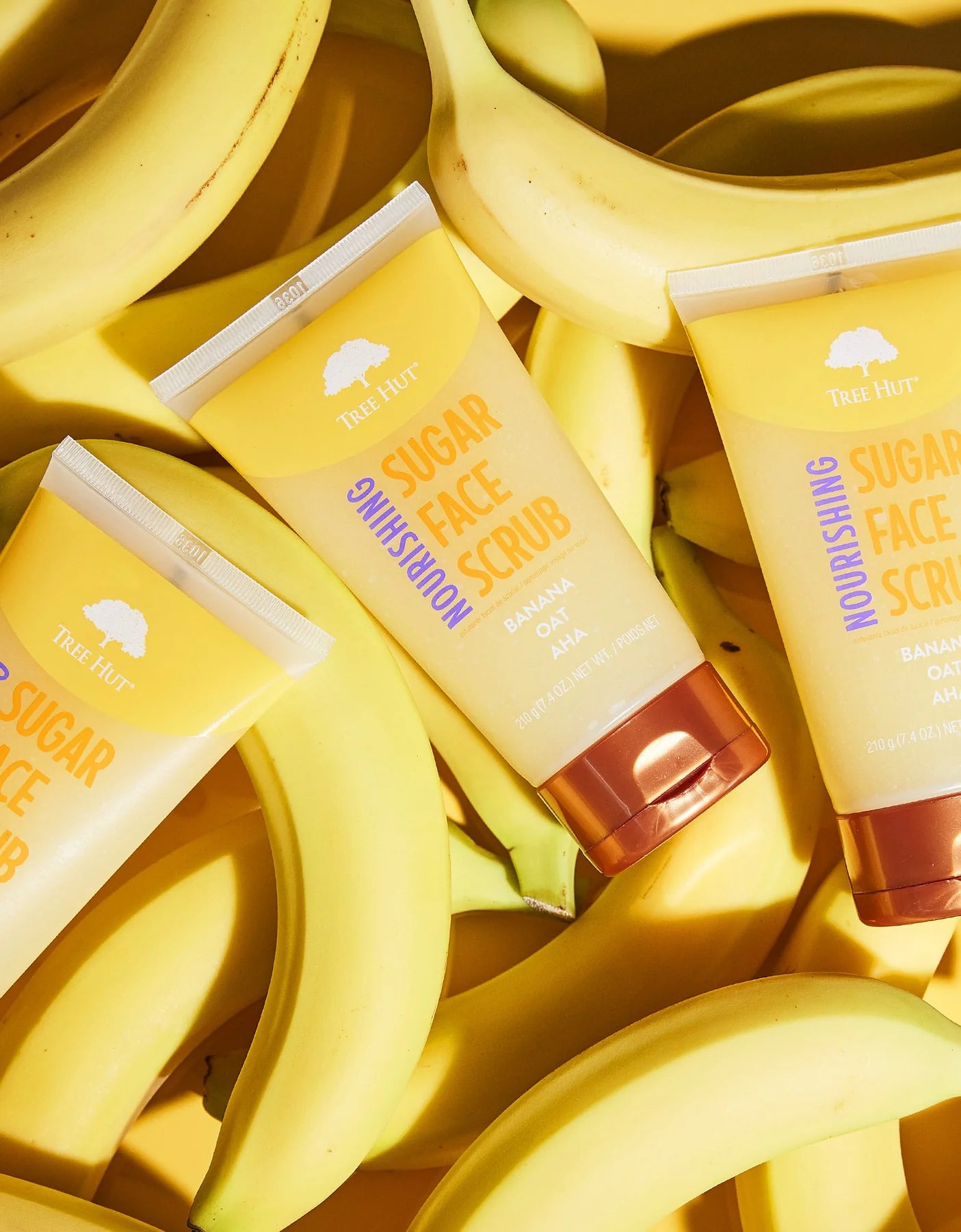 Tree Hut - Sugar Face Scrub - Nourishing Banana & Oat