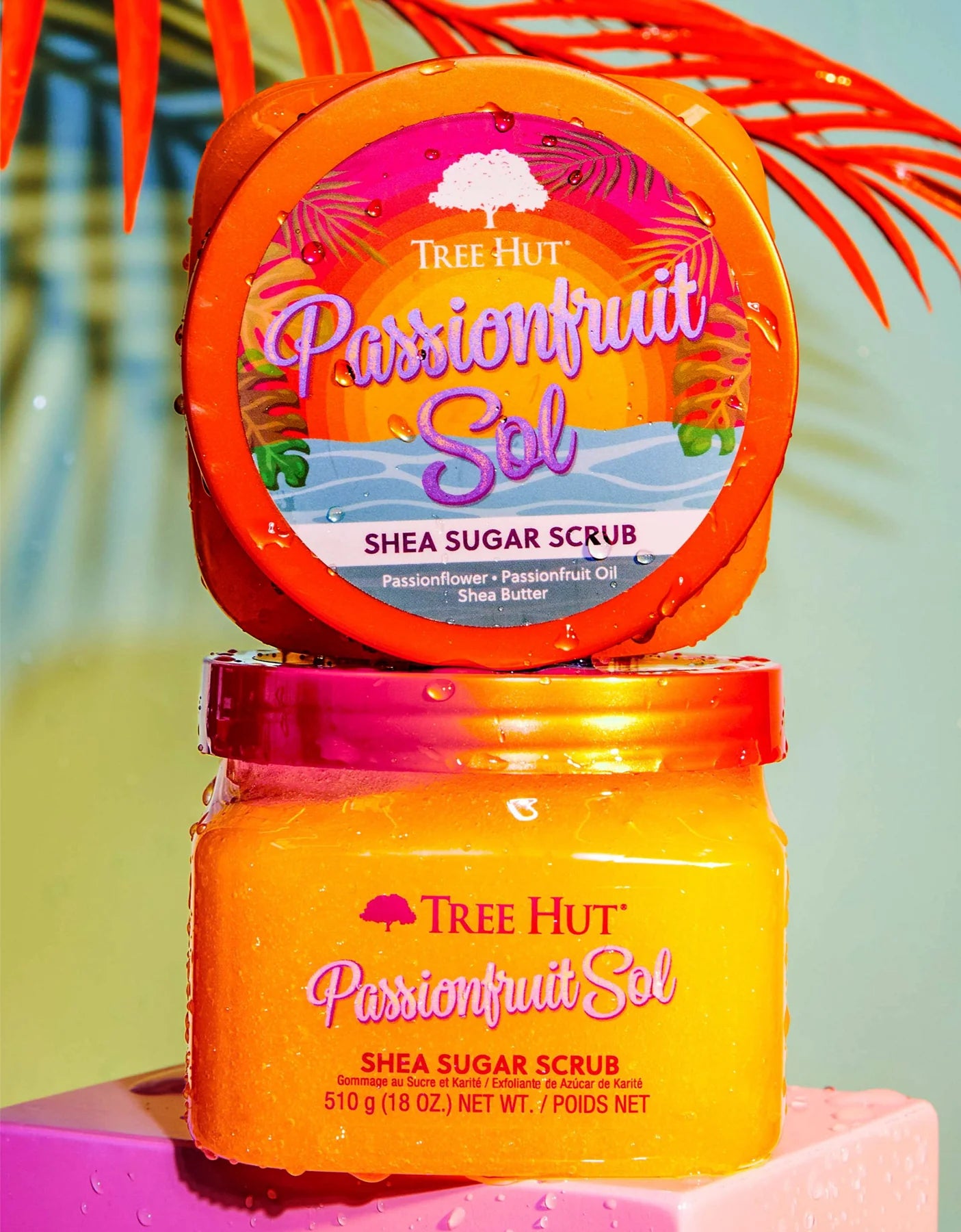 Tree Hut - Shea Sugar Scrub - Passion Fruit Sol