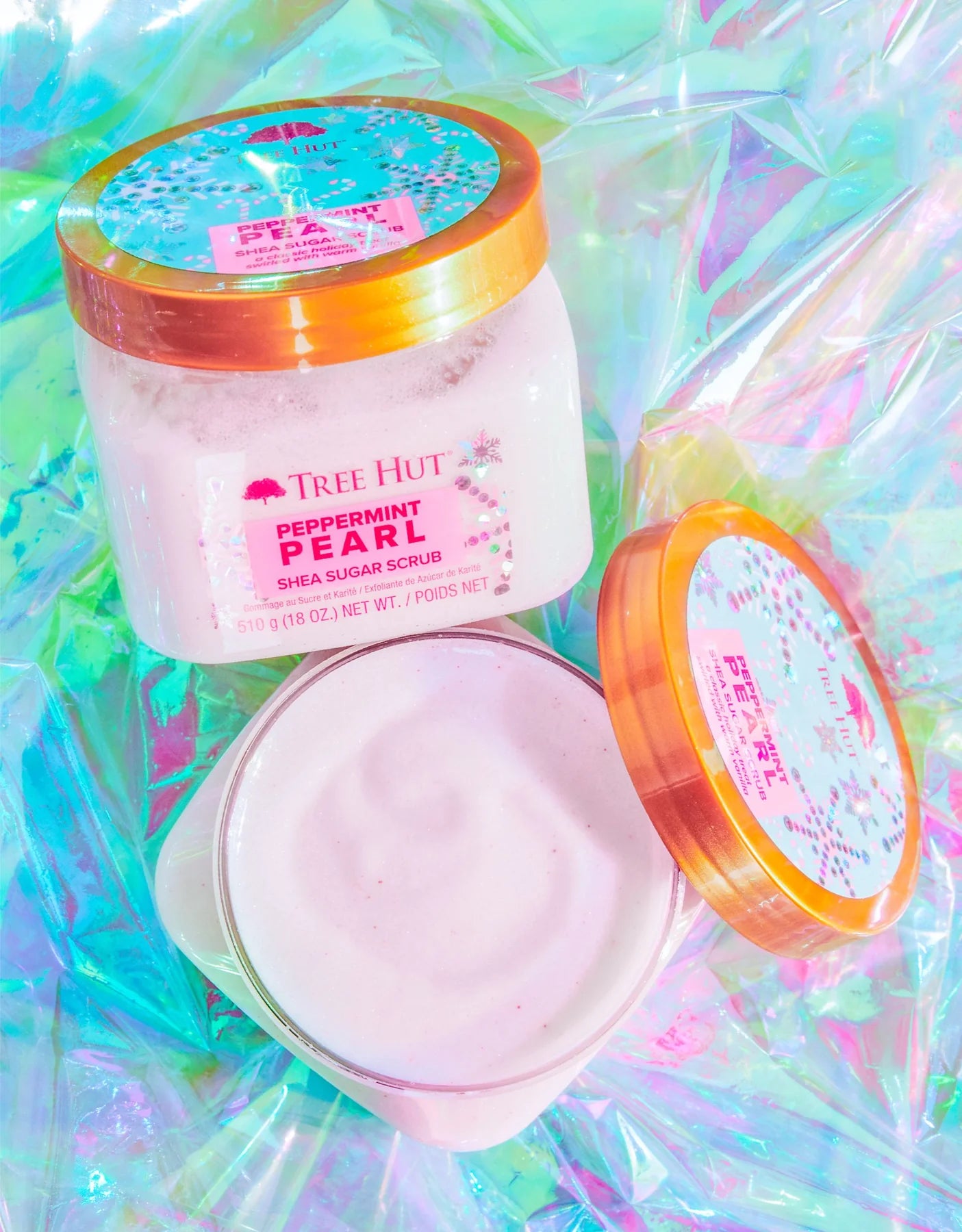 Tree Hut - Shea Sugar Scrub - Peppermint Pearl