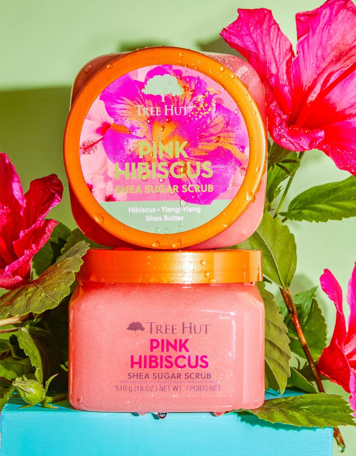 Tree Hut - Shea Sugar Scrub - Pink Hisbiscus