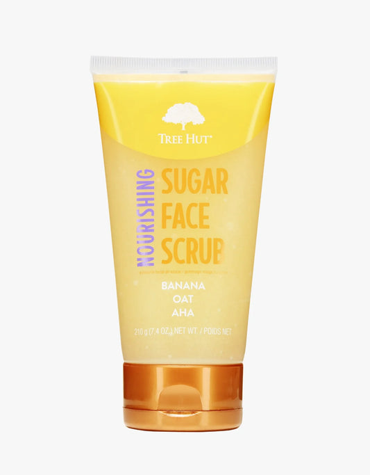 Tree Hut - Sugar Face Scrub - Nourishing Banana & Oat