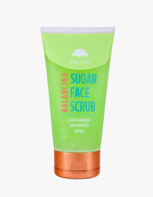 Tree Hut - Sugar Face Scrub - Balancing Cucumber & Seaweed