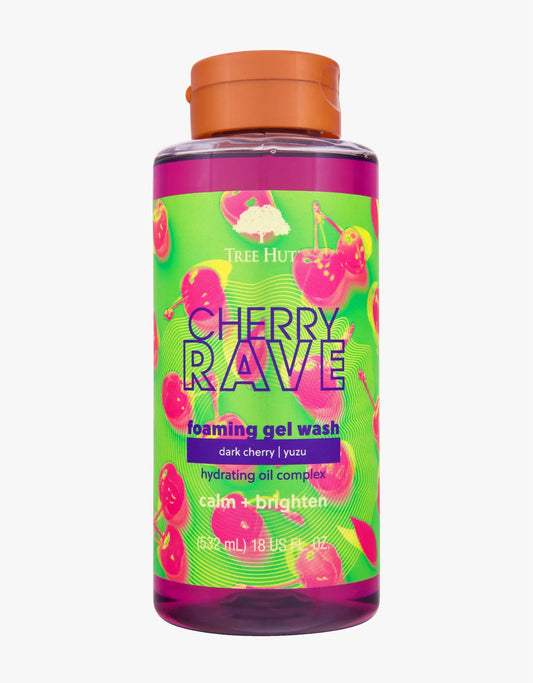 Tree Hut - Foaming Gel Body Wash - Cherry Rave