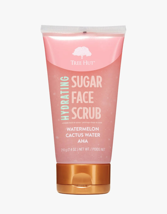 Tree Hut - Sugar Face Scrub - Watermelon & Cactus Water