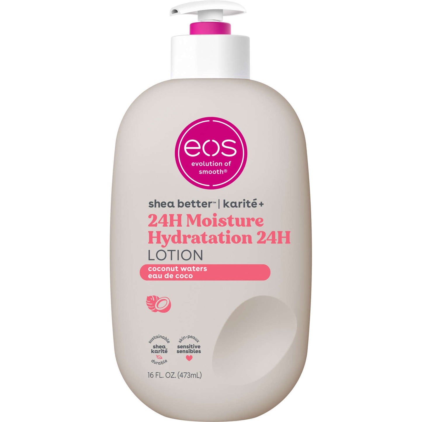 eos - Shea Better 24H Moisture Body Lotion - Coconut Water